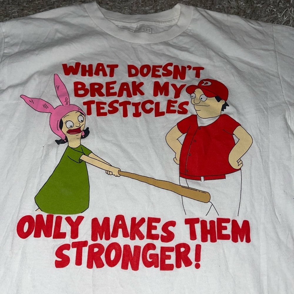 2015 Graphic Humor vintage Printed Tee NWOT - Picture 5 of 5